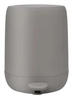Blomus Kosmetikeimer Sono 5 l, Grau - Anzahl Behälter: 1 - Detailfarbe: Grau - Form: Rund - Fassungsvermögen: 5 l - Höhe: 30.5 cm - Material: Kunststoff