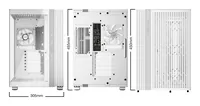 be quiet! PC-Gehäuse Light Base 600 LX Weiss - Unterstützte Mainboards: ATX - Micro-ATX - Mini-ITX - Detailfarbe: Weiss - Anzahl Lüfterplätze: 10 - Sichtfenster: Ja - Netzteil vorinstalliert: Nein - Gehäuse Bauart: Mid-Tower