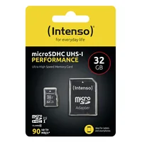 Intenso microSDHC           32GB C10 UHS-I U1 Performance Adapte