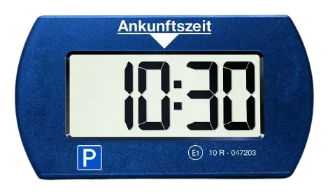 Needit Park Mini blau elektr. Parkscheibe fürs Auto