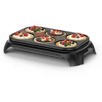 Tefal Crêpe Maker Party PY55E8 - Detailfarbe: Schwarz - Leistung: 1000 W - Motive: Kreis