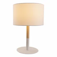 Näve Tischleuchte «Tessile» h: 37 cm Weiss - Betriebsart: Netzbetrieb - Lampensockel: E14 - Farbtemperatur Kelvin: Je nach Leuchtmittel - Zusätzliche Ausstattung: Keine - Gesamtleistung: 40 W - Dimmbar: nicht dimmbar