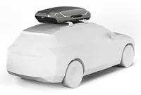 Thule Dachbox Motion 3 L Grau - Anzahl Skier: 5 - Anzahl Snowboards: 3 - Detailfarbe: Grau - Volumen: 450 l - Belastbarkeit: 75 kg