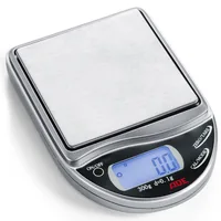 ADE Präzisionswaage RW-220 Schwarz/Silber - Bedienungsart: Tasten - Messschritte: 0.1 g - Tara-Zuwiegefunktion: Ja - Detailfarbe: Silber - Schwarz - Gewicht Max.: 0.3 kg - Material: Edelstahl