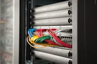 1U BLANK PANEL SNAP-IN BLACK