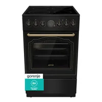 Gorenje GECS5B70CLB Freestanding cooker Electric Ceramic hob Black