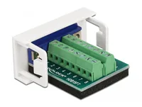 DeLOCK Easy 45 Module VGA female to Terminal Block 22.5 x 45 mm