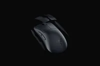 Razer Gaming-Maus DeathAdder V3 Pro Schwarz - Maus Features: Umschaltbare DPI-Auflösung - Daumentaste - Programmierbare Tasten - Scrollrad - Integrierter Speicher - Bedienungsseite: Rechtshänder - Detailfarbe: Schwarz - Gewicht: 92 g - 63 g - Verbindungsa