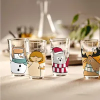 LEONARDO Trinkglas Engel 6 x 330 ml, Transparent - Materialtyp: Glas - Material: Kalk-Natron-Glas - Polyethylen (PE) - Produkttyp: Tasse - Detailfarbe: Mehrfarbig