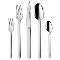 BergHOFF Besteck-Set Studio Line Essence 30-teilig, Silber - Produkttyp: Besteck-Set - Material: Edelstahl 18/10 - Griffmaterial: Edelstahl 18/10 - Detailfarbe: Silber - Anzahl Teile: 30 Teile - Spülmaschinenfest: Ja