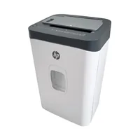 HP Aktenvernichter One Shredder Auto 200 CC, Sicherheitsstufe 4 - Vernichtbare Aktentypen: Büroklammern - Heftklammern - Papier - Schnittart: Partikelschnitt - Sicherheitsstufe: 4 - Schnittausgabe: 4.3 mm x 12 mm - Blattkapazität: 200 Seiten - Zufuhrautom
