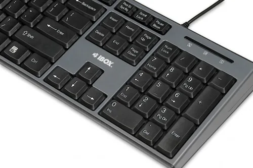 iBox IKMS606 keyboard Mouse included Home USB QWERTY UK English Black