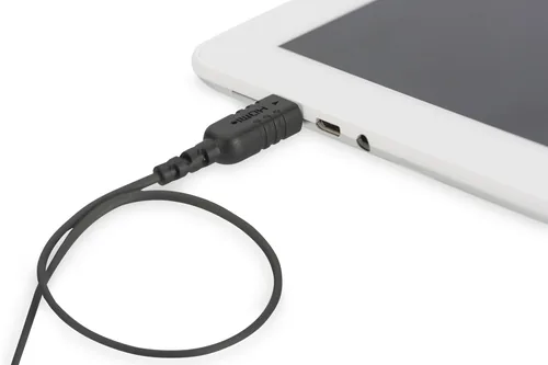 Digitus DB-330121-020-S cavo HDMI 2 m HDMI Type C (Mini) HDMI tipo A (Standard) Nero