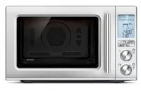 Sage Mikrowelle Combi Wave 3 in 1 Silber - Mikrowellenleistung: 1100 W - Fassungsvermögen: 32 l - Grillfunktion: Ja - Backofenfunktion: Ja - Steamfunktion: Nein - Breite: 51.9 cm