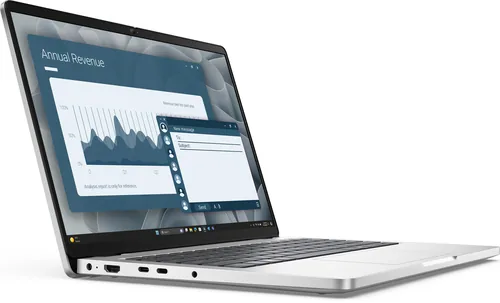DELL Pro 14 PC14255 Copilot+ PC AMD Ryzen AI 7 350 Laptop 35,6 cm (14") Full HD+ 16 GB DDR5-SDRAM 1 TB SSD Wi-Fi 6E (802.11ax) Windows 11 Pro Platin Deutsch