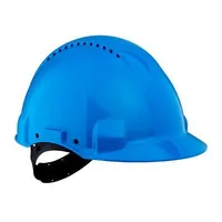 3M Schutzhelm G3000CUV-BB - Grösse: One Size - Zielgruppe: Unisex - Detailfarbe: Blau - Material: Acrylnitril-Butadien-Styrol (ABS) - Grössensystem: EU - Grössentyp: Normalgrösse