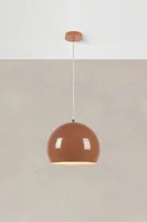 Markslöjd Pop Pendelleucht Braun, 28 cm - Betriebsart: Netzbetrieb - Lampensockel: E27 - Farbtemperatur Kelvin: Je nach Leuchtmittel - Gesamtleistung: 60 W - Farbwiedergabeindex CRI: 0 - Dimmbar: nicht dimmbar