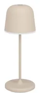 EGLO Leuchten MANNERA-S Tischlampe in/outdor LED Touch Sand Beige - Betriebsart: Akkubetrieb - USB - Smart Home: Nicht kompatibel - Dimmbar: dimmbar - Produkttyp: Akku-Leuchte - Tischleuchte - Lichtsensor (Dämmerung): Nein - Timerfunktion: Nein