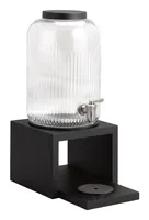APS Getränkespender VALO 7 Liter, Eiche Schwarz - Anwendungszweck: Getränk - Materialtyp: Glas - Set: Nein