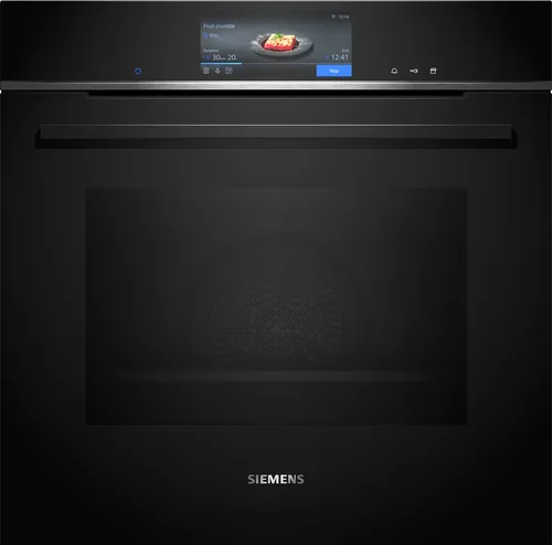 Siemens iQ700 HS758G3B1C steam oven Medium Black Touch