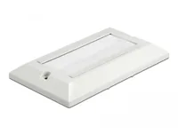 DELOCK Kabelmanagement Abdeckblende 146 x 86 mm