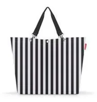 Reisenthel Tasche Shopper XL Summerstripes Black - Breite: 68 cm - Detailfarbe: Schwarz-Weiss - Material: Polyester - Höhe: 45.5 cm - Länge: 20 cm
