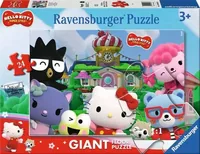 Ravensburger Bodenpuzzle Hello Kitty 24 Teile - Motiv: Film / Comic - Altersempfehlung ab: 3 Jahren - Tiefe: 5.5 cm - 49 cm - Breite: 37.3 cm - 69 cm - Effekte: Grosse Puzzleteile - Nachhaltigkeit: FSC®