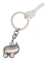 Troika Schlüsselanhänger Happy Rhino Gunmetal - Assortiert: Nein - Produkttyp Geschenke: Schlüsselanhänger