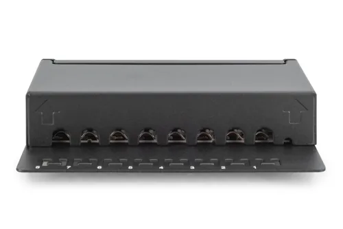 DIGITUS DESKTOP CAT 6 PATCH PANEL SHIELDED