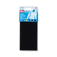 Prym Flickstoff 12 x 45 cm, aufbügelbar, Schwarz - Verpackungseinheit: 1 Stück - Detailfarbe: Schwarz matt - Produkttyp: Flickstoff