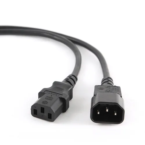 Gembird PC-189 power cable Black C14 coupler