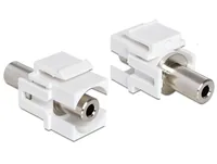 DELOCK Keystone 3,5mm Klinke -> 3,5mm Klinke BuBu