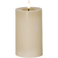 Star Trading LED-Kerze Flamme Flow, Beige - Betriebsart: Batteriebetrieb - Fernbedienung: Nein - Aussenanwendung: Nein - Höhe: 15 cm - Timerfunktion: Ja - Set: Nein