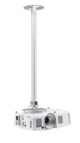 Acer Deckenhalterung 64 cm Silber - Beameraufnahme: N/A - Eigenschaften: Deckenmontage - Neigbar vertikal - Drehbar - Neigbar horizontal - Detailfarbe: Silber - Maximale Tragkraft: 15 kg - Minimaler Deckenabstand: 640 mm - Maximaler Deckenabstand: 640 mm