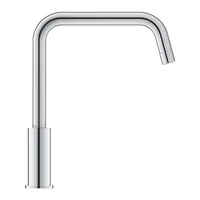 GROHE Küchenarmatur QuickFix Start Hoher Auslauf - Material: Messing - Montage: Standmontage - Anschlussmass: G3/8 - Ausziehbare Brause: Nein - Anzahl Strahlarten: 1 - Farbe: Chrom