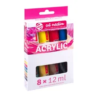 Talens Acrylfarbe Art Creation 8er Set, Mehrfarbig - Art: Acrylfarbe - Detailfarbe: Mehrfarbig - Set: Ja - Verpackungseinheit: 8 Stück