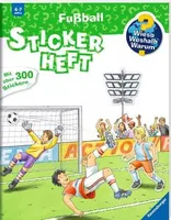 Ravensburger Kinder-Sachbuch Fussball Stickerheft, 4-7 Jahre - Sprache: Deutsch - Altersempfehlung ab: 4 Jahren - Einband: Broschur - Anzahl Seiten: 24 - Altersgruppe: Kinder - Thema: Entdecken und Wissen - Wieso? Weshalb? Warum?
