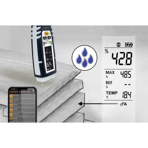Laserliner DampMaster Plus Wood