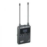 Godox Übertragungssystem WmicS1 UHF Funkempfänger RX - Bauweise: Empfänger - Anwendungsbereich: Stereoaufnahme - Wandlerprinzip: Keine Angabe - Richtcharakteristik: Keine - Schnittstellen: 3.5 mm Klinke - USB Typ C - Set: Nein