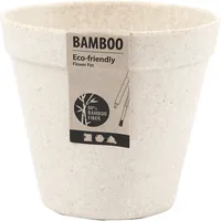 Creativ Company 56861 planter Indoor/outdoor Pot planter Freestanding Bamboo fiber, Polymer Beige