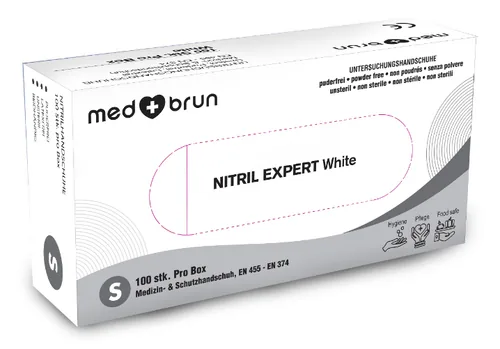MedBrun Nitril Expert White