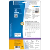 HERMA Ordneretiketten Recycling A4 20 Blatt 192x38