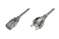 Digitus AK-440101-018-S cavo di alimentazione Nero 1,8 m CEE7/7 IEC C13