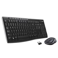 LOGITECH MK270 Wireless Combo -  black -  USB -  CH