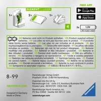 Ravensburger Kugelbahn Zubehör GraviTrax Power Lever - Altersempfehlung ab: 8 Jahren - Material: Kunststoff - Eigenschaften: Keine Eigenschaft - Zertifikate: Keine Zertifizierung - Anzahl Teile: 4 Teile