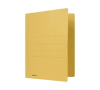 BIELLA Einlagemappe m. Heftzunge A4 25040320U gelb 240g/m2 50 Stück