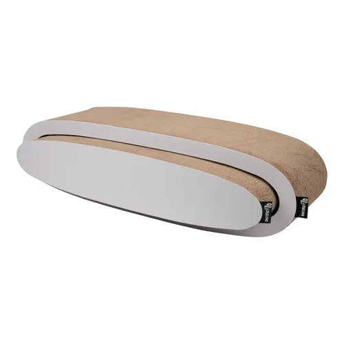 District 70 Kratzmöbel Oval Office - Höhe: 24 cm - Anzahl Liegeplätze: 1 × - Detailfarbe: Hellbraun - Tierart: Katze - Produkttyp: Katzenmöbel