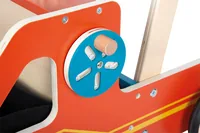 small foot Lauflernwagen Feuerwehr - Altersempfehlung ab: 12 Monaten - Detailfarbe: Rot - Material: Filz - Gummi - Holz - Metall - Nachhaltigkeit: Nicht angegeben - Produkttyp Lauflerner: Schiebewagen - Höhenverstellbar: Keine Angaben