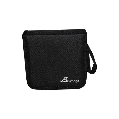 MediaRange BOX50 optical disc case Wallet case 24 discs Black