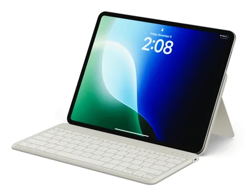 Satechi OntheGo QWERTY English Bluetooth Sand
